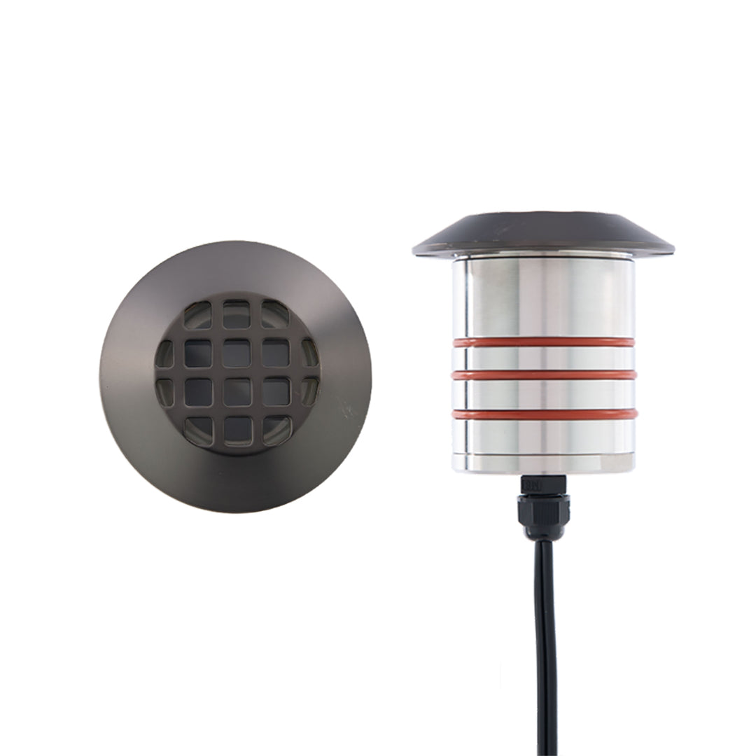 2" Inground Recessed Round Louver
