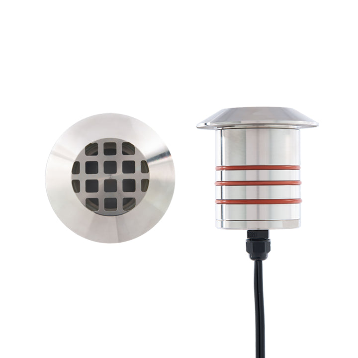 2" Inground Recessed Round Louver