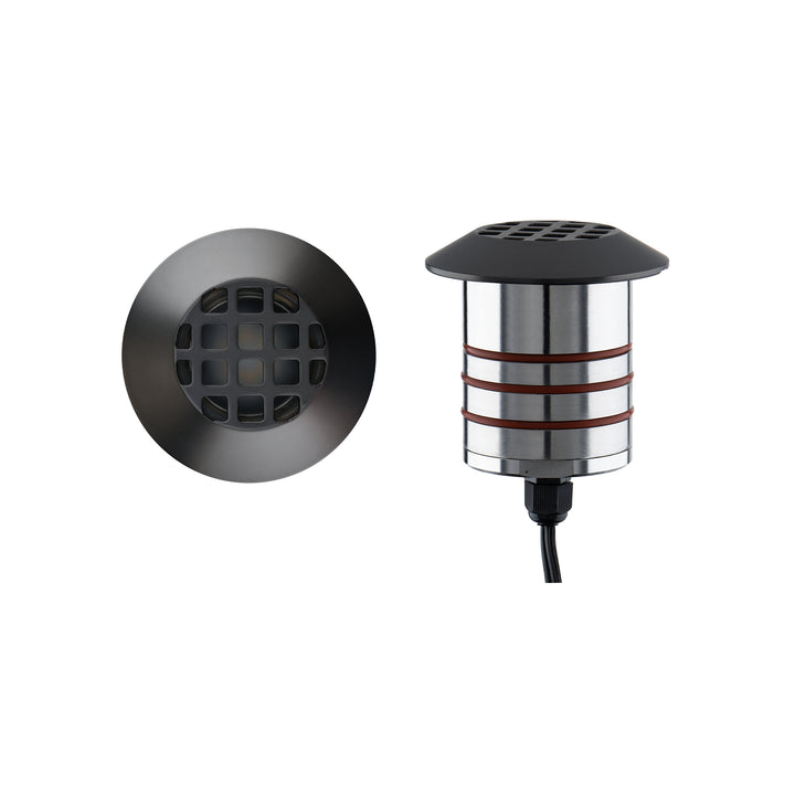 Round Louver Colorscaping in Bronze Stainless Steel by WAC Lighting