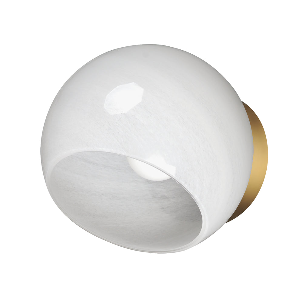Neve Wall Sconce Natural Aged Brass