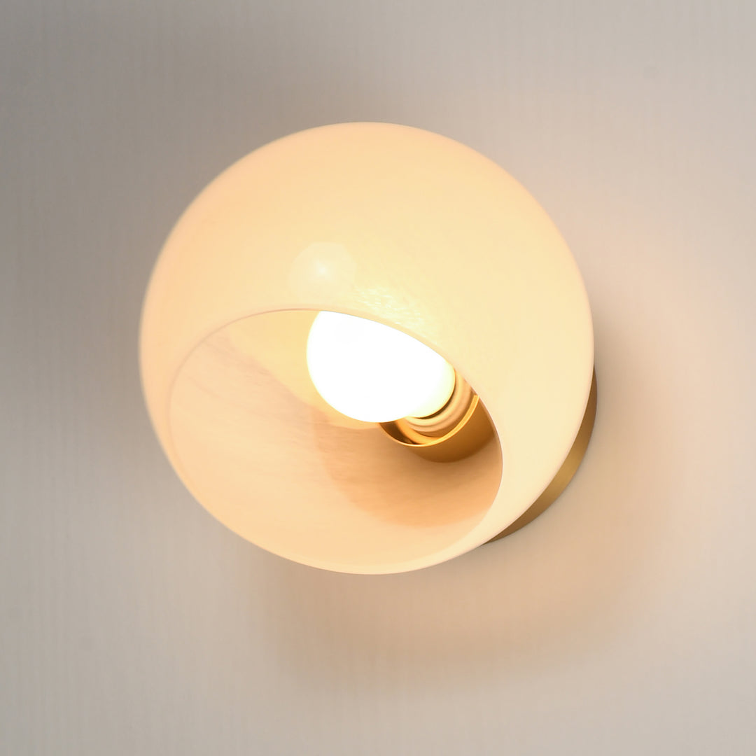 Neve Wall Sconce Natural Aged Brass alternate view
