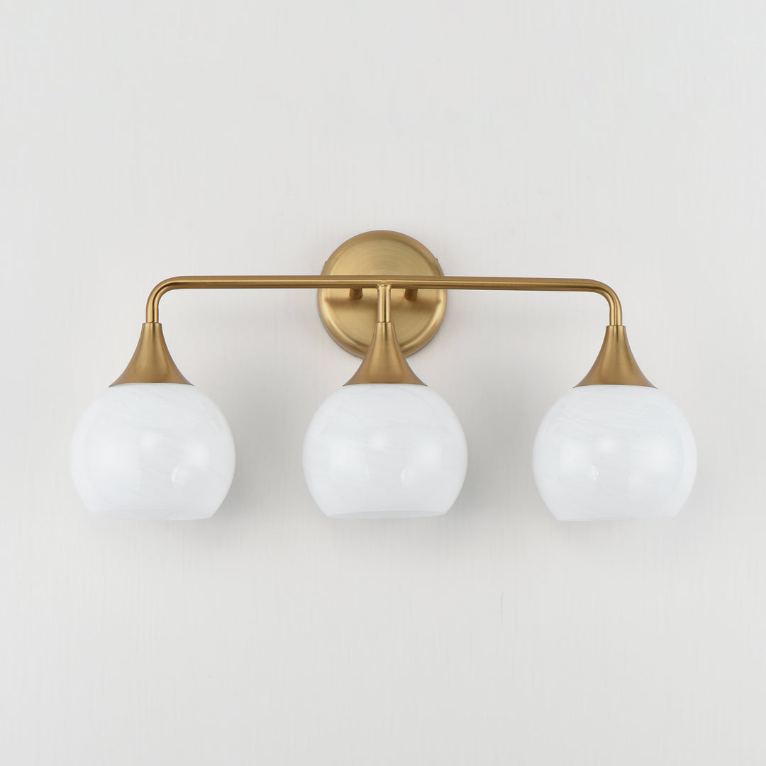 Neve Bath Vanity Natural Aged Brass alternate view