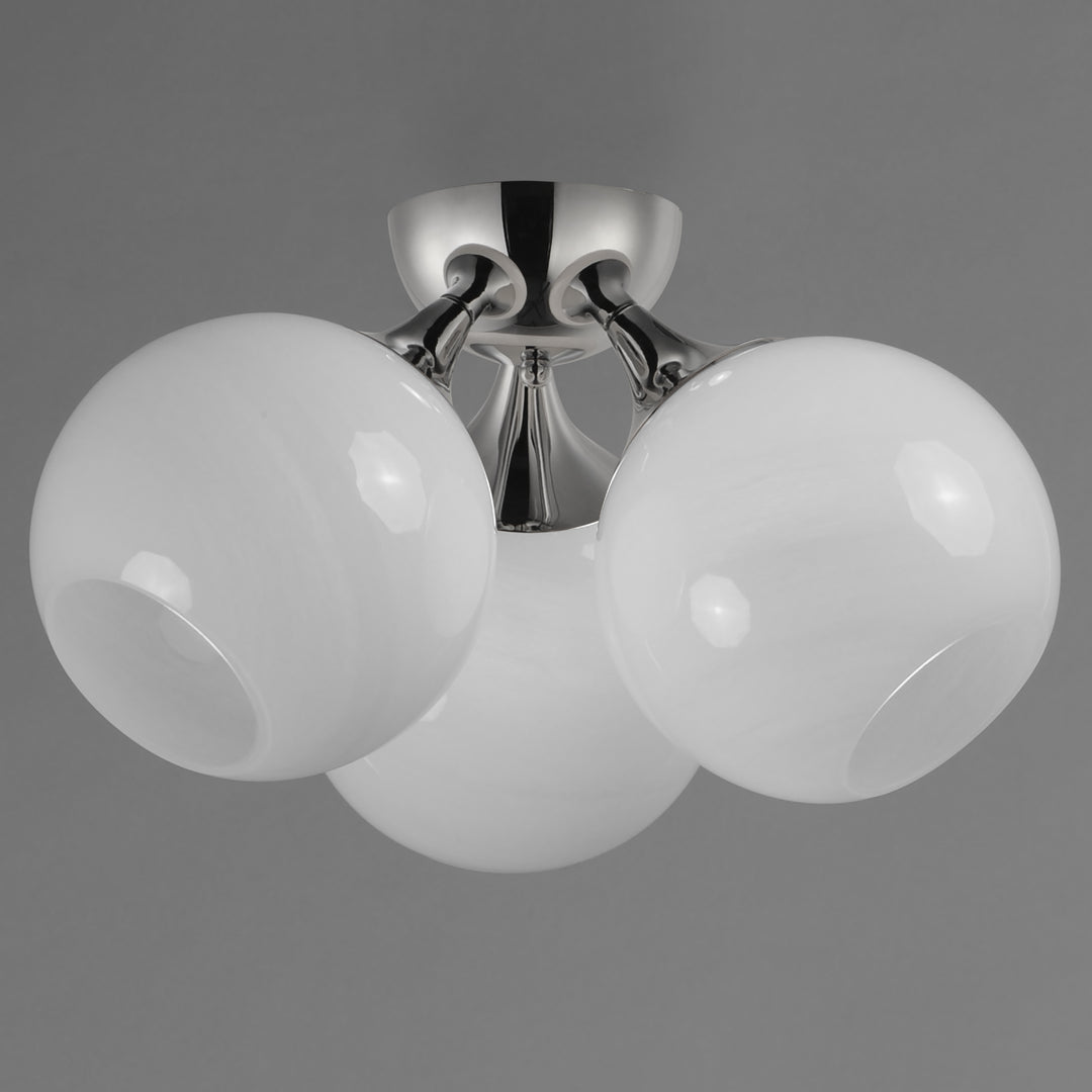 Neve 3-Light Semi Flush Polished Chrome alternate view
