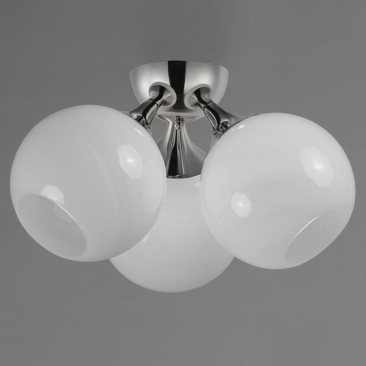Neve 3-Light Semi Flush Polished Chrome alternate view
