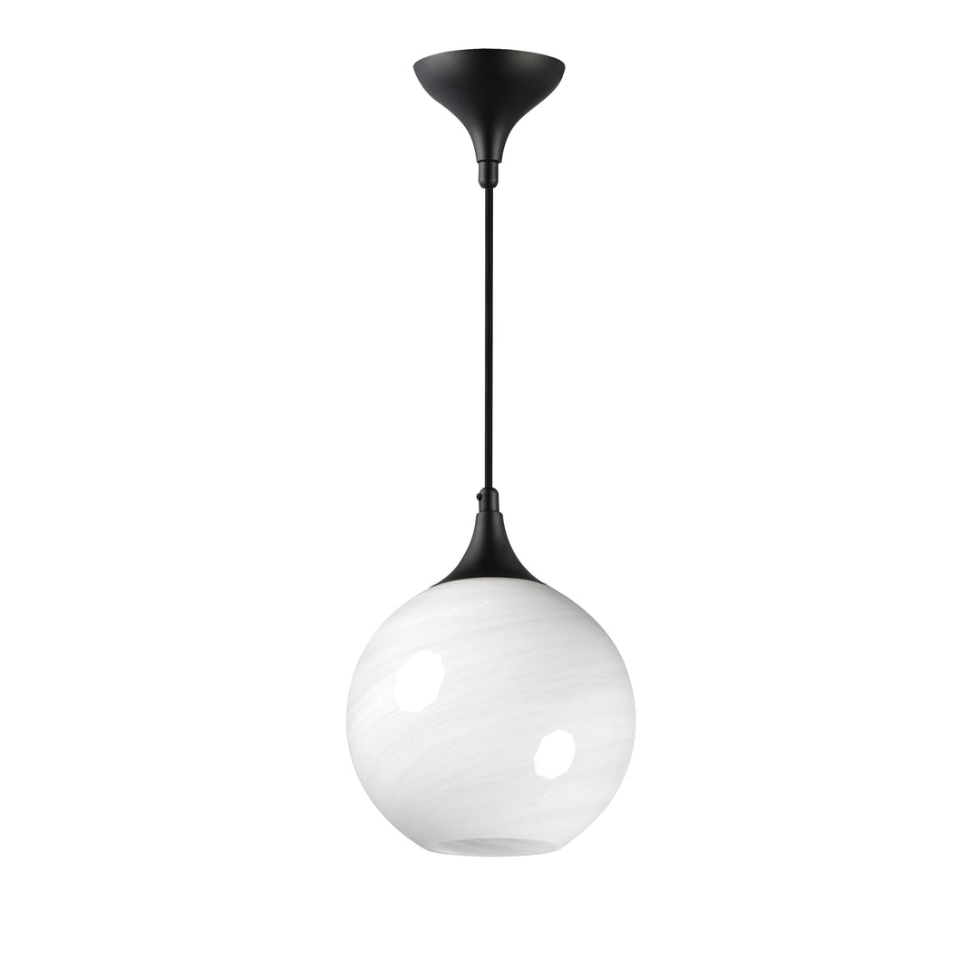 Neve Single Pendant Black
