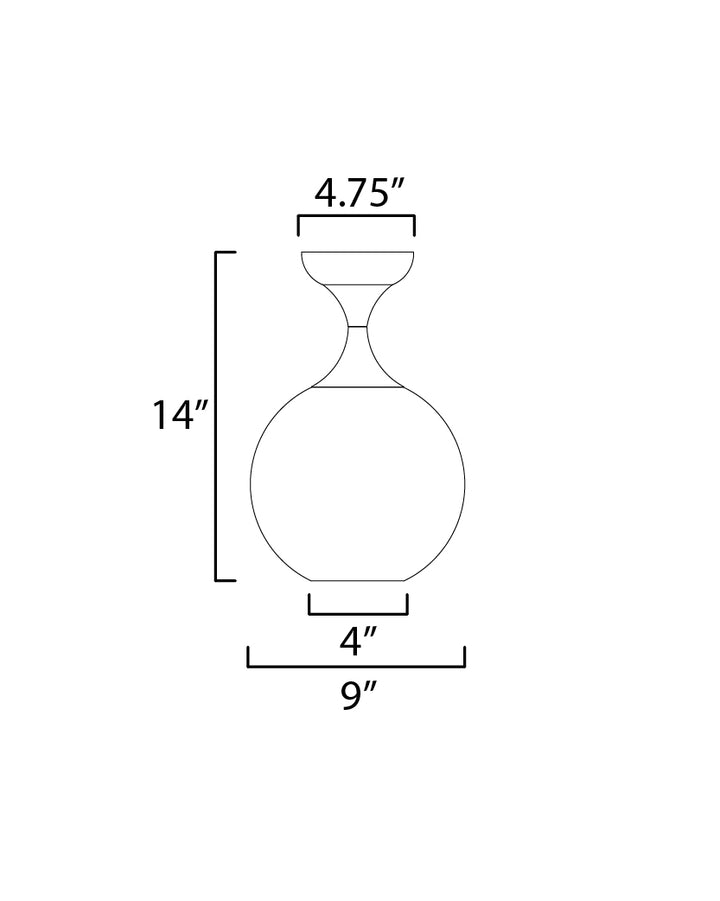 Neve Flush Mount dimensions diagram