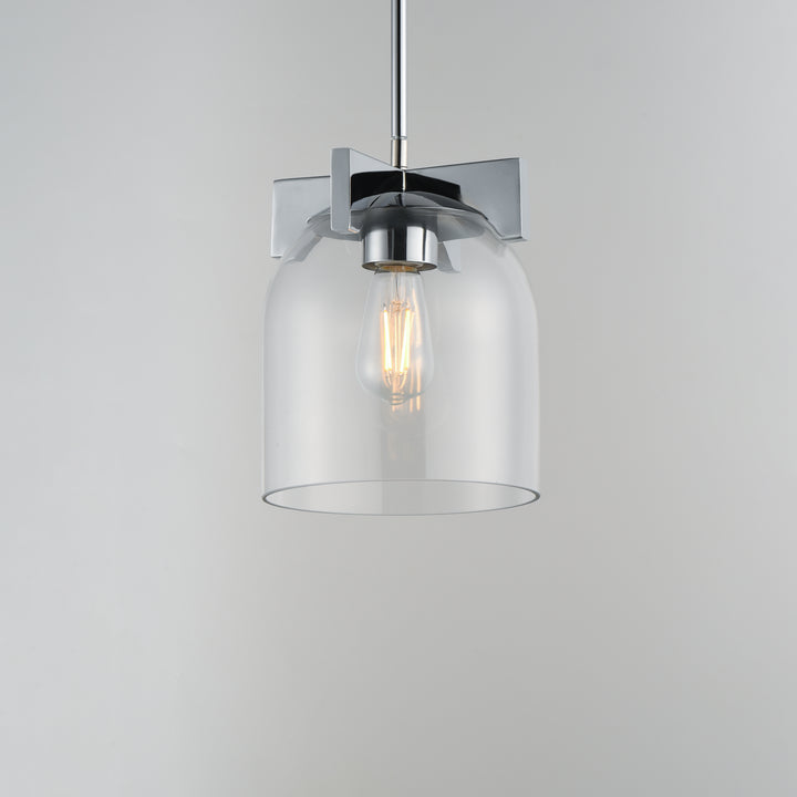 Scoop 1-Light Pendant/Flush Mount Polished Chrome (CLPC) alternate view
