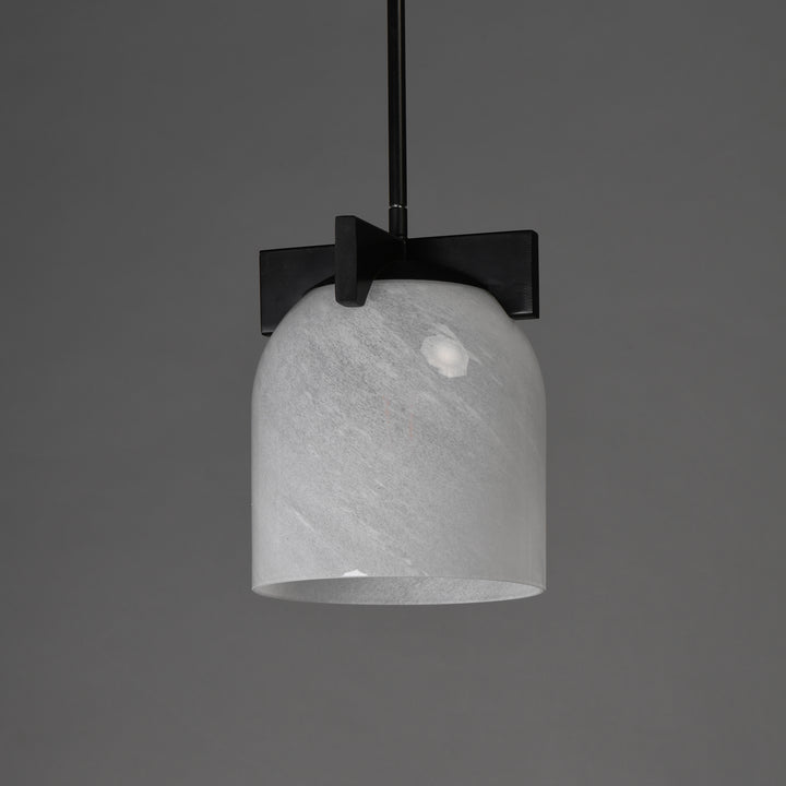 Scoop 1-Light Pendant/Flush Mount Black (MRBK) alternate view