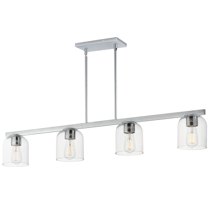 Scoop 4-Light Linear Pendant Polished Chrome (CLPC)