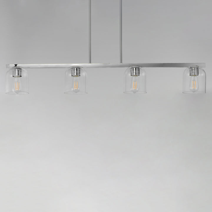 Scoop 4-Light Linear Pendant Polished Chrome (CLPC) alternate view