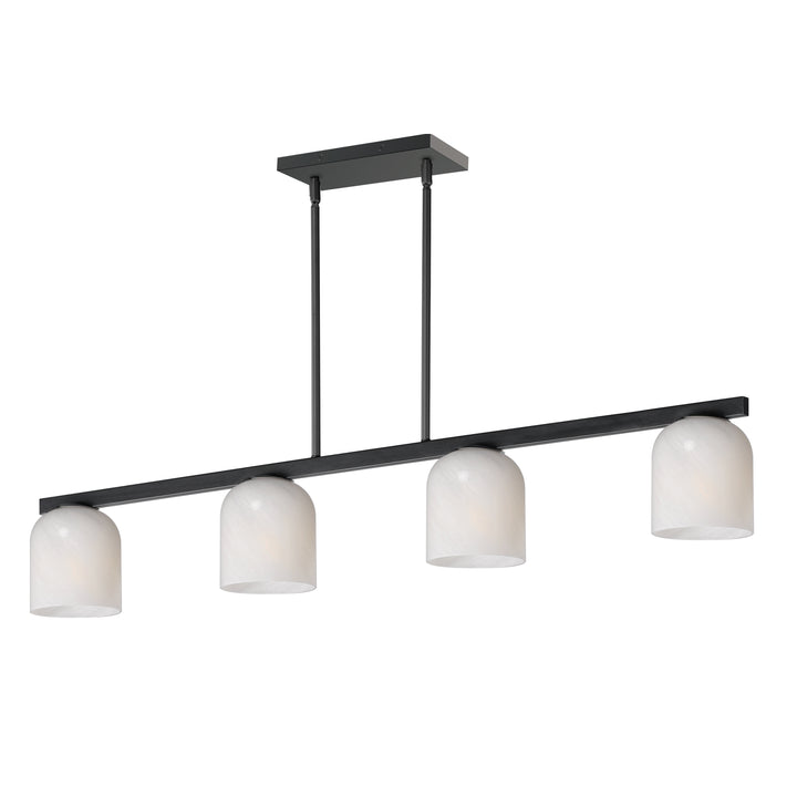 Scoop 4-Light Linear Pendant Black (MRBK)
