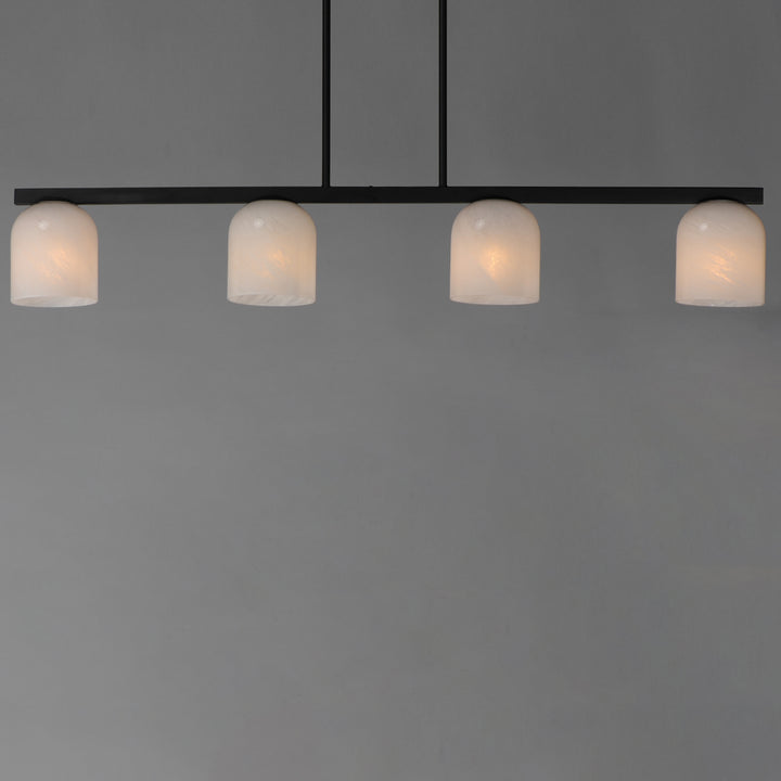 Scoop 4-Light Linear Pendant Black (MRBK) alternate view