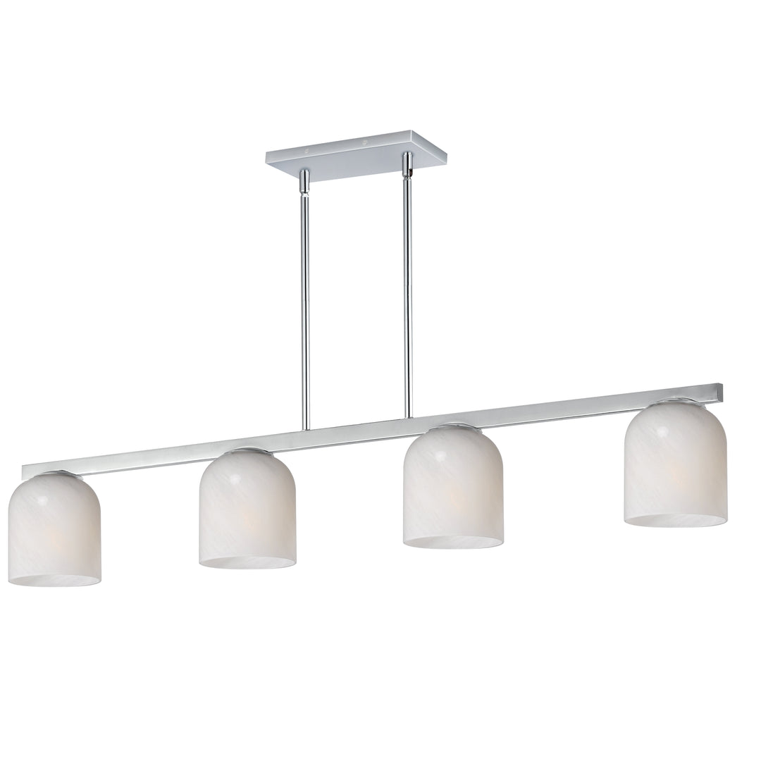 Scoop 4-Light Linear Pendant Polished Chrome (MRPC)