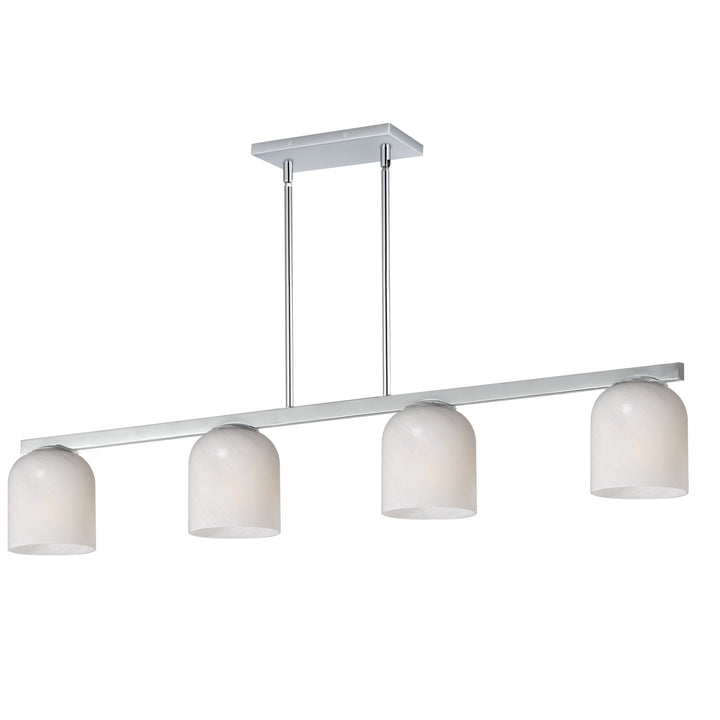 Scoop 4-Light Linear Pendant Polished Chrome (MRPC)