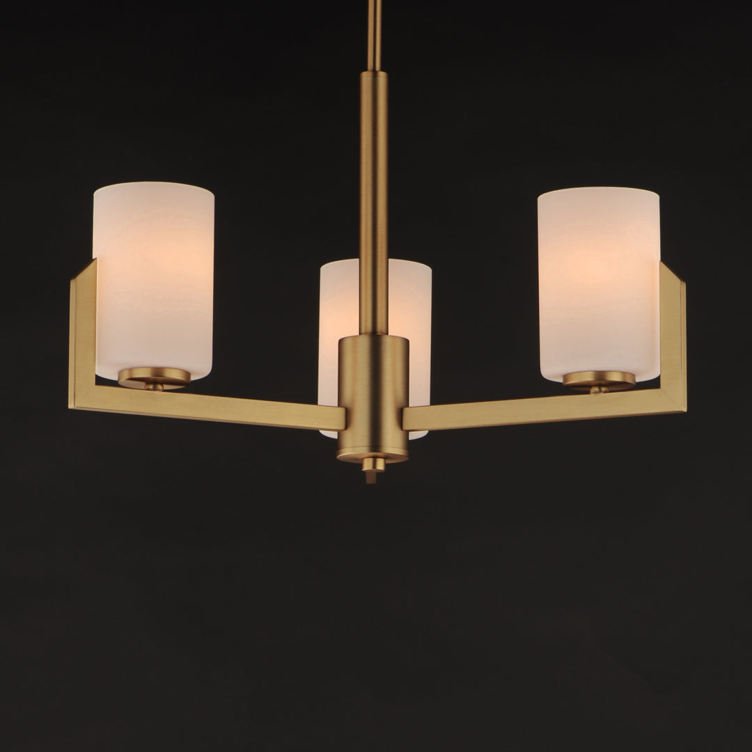 Dart Chandelier Natural Aged Brass alternate view