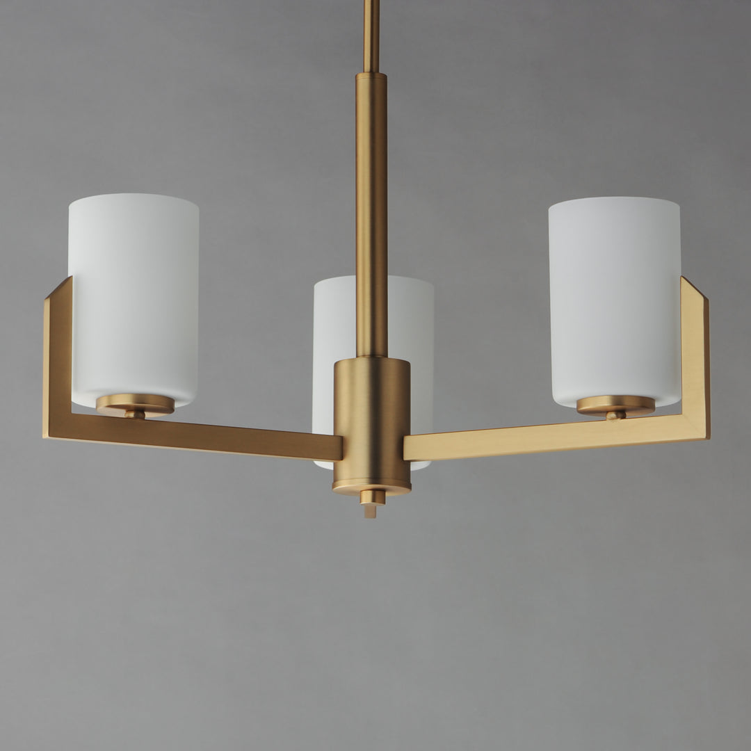 Dart Chandelier Natural Aged Brass alternate view