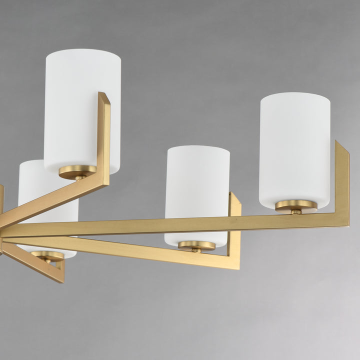 Dart Chandelier Natural Aged Brass alternate view