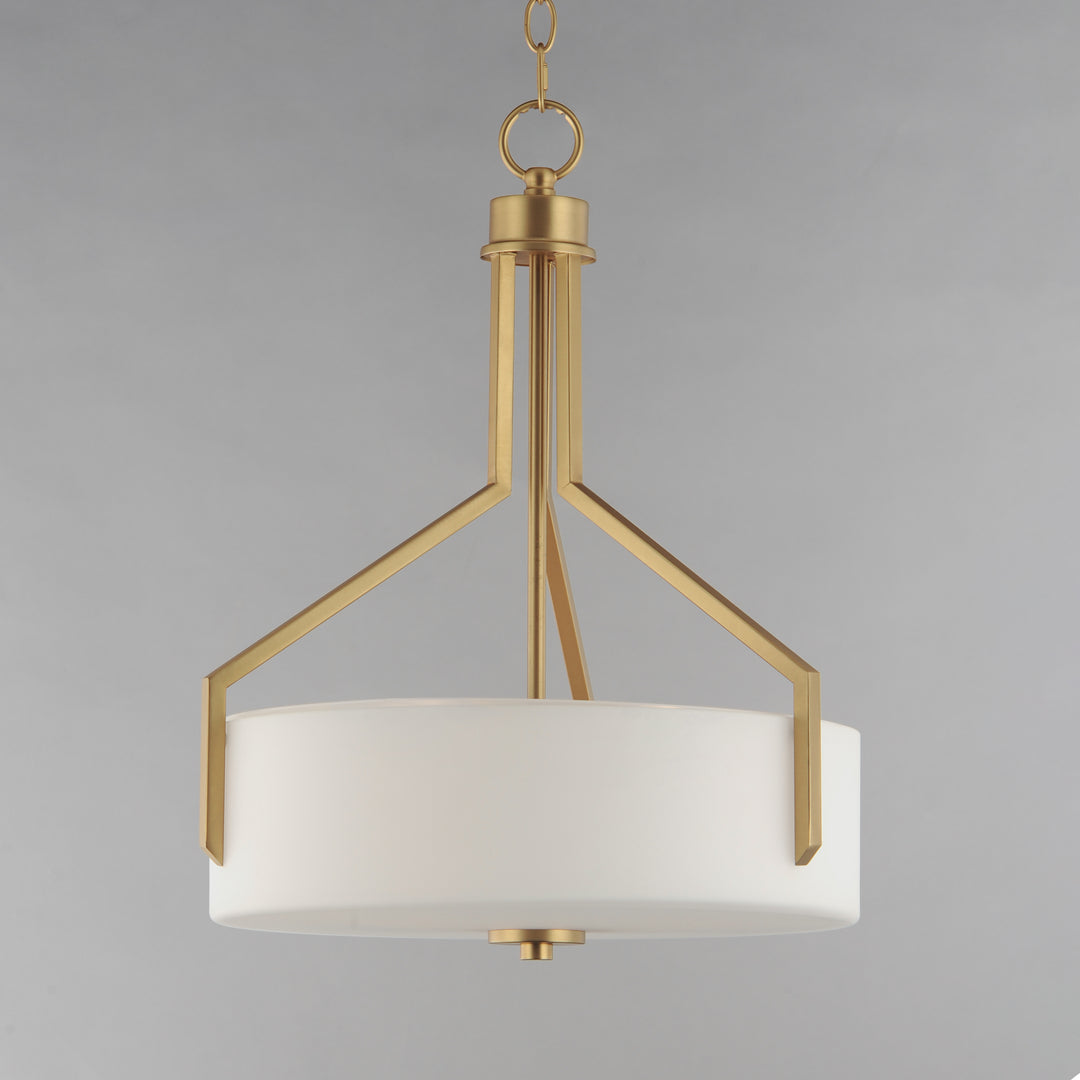 Dart 3-Light Pendant Natural Aged Brass alternate view