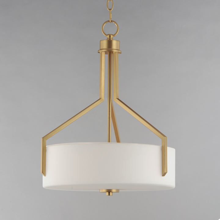 Dart 3-Light Pendant Natural Aged Brass alternate view