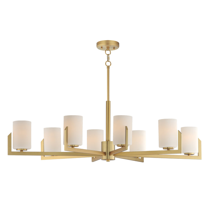 Dart Chandelier Natural Aged Brass