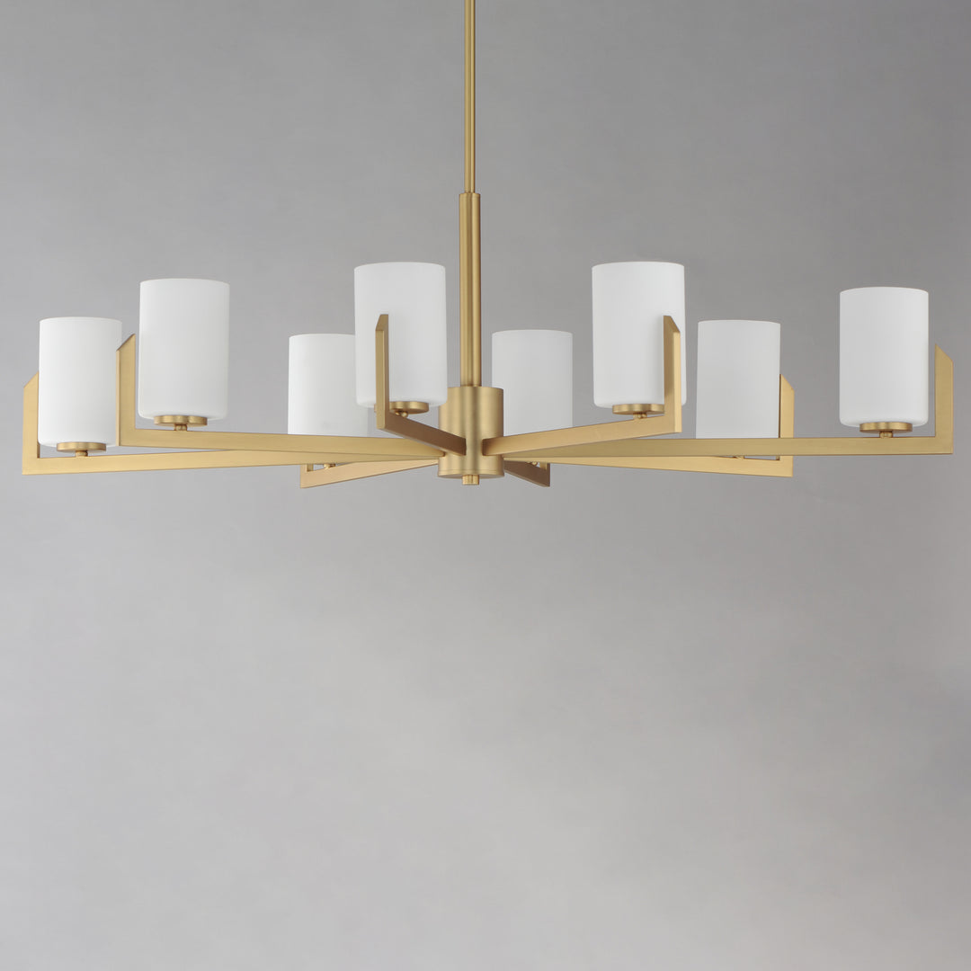 Dart Chandelier Natural Aged Brass alternate view