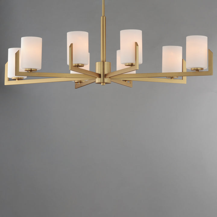 Dart Chandelier Natural Aged Brass alternate view