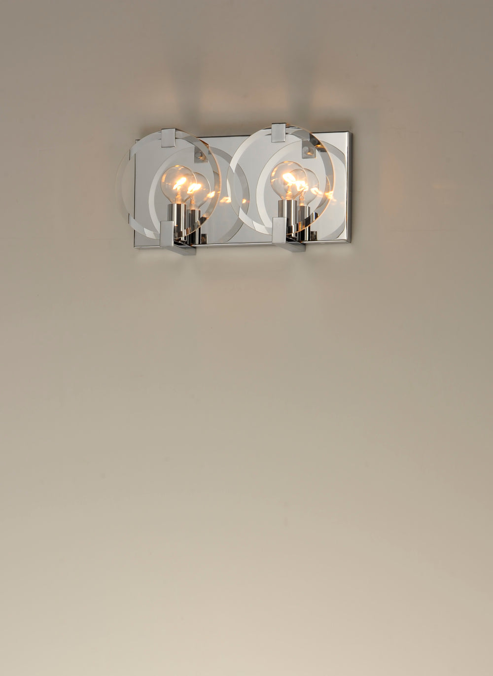 Looking Glass 2-Light Wall Sconce Polished Chrome alternate view