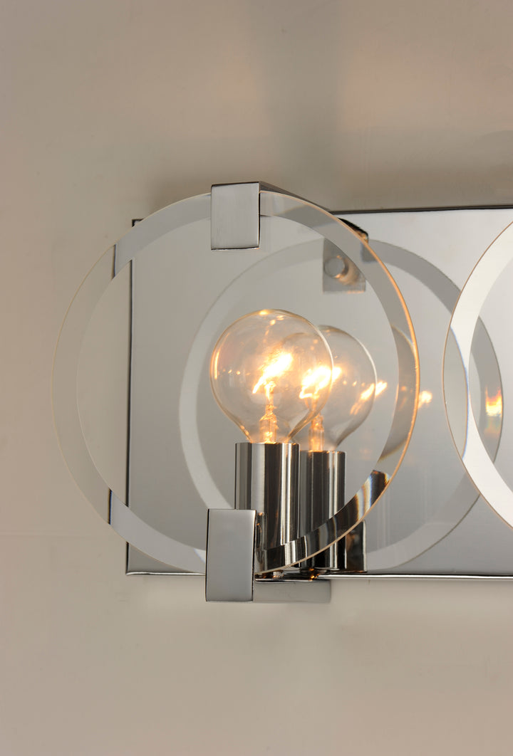 Looking Glass 2-Light Wall Sconce Polished Chrome alternate view