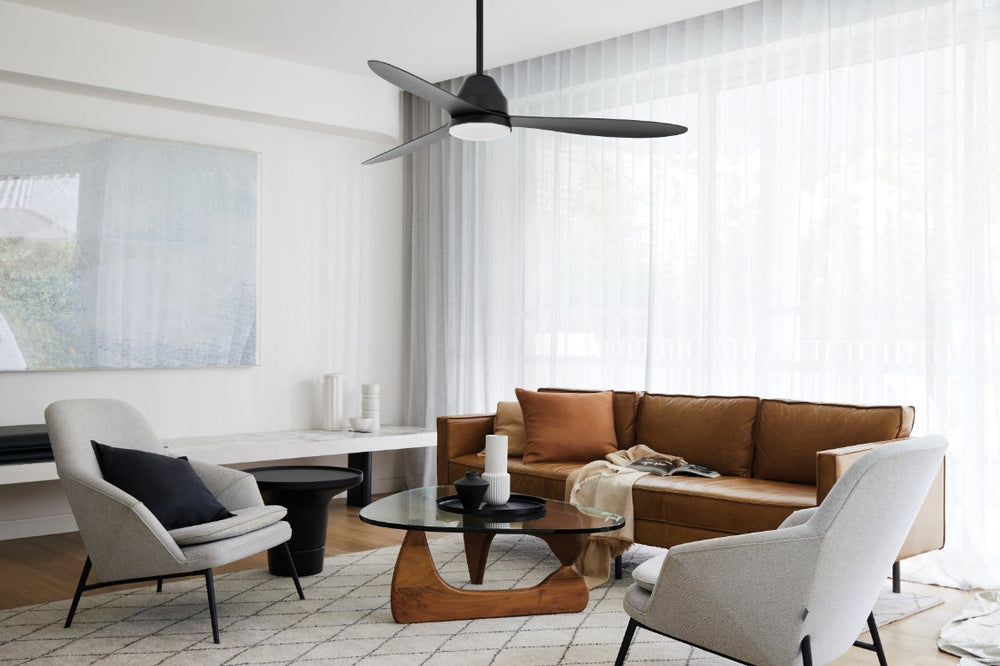 Lucci Air Whitehaven 56" Indoor/Outdoor Smart Wi-Fi DC Ceiling Fan with LED Light by Beacon Lighting - view 2