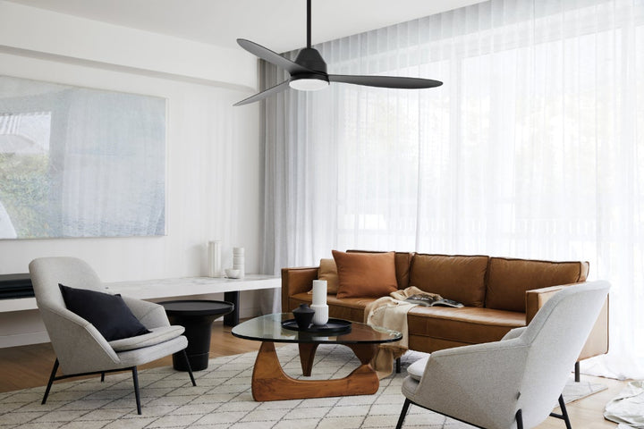 Lucci Air Whitehaven 56" Indoor/Outdoor Smart Wi-Fi DC Ceiling Fan with LED Light