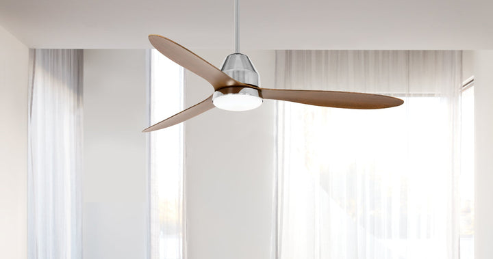 Lucci Air Whitehaven 56" Indoor/Outdoor Smart Wi-Fi DC Ceiling Fan with LED Light