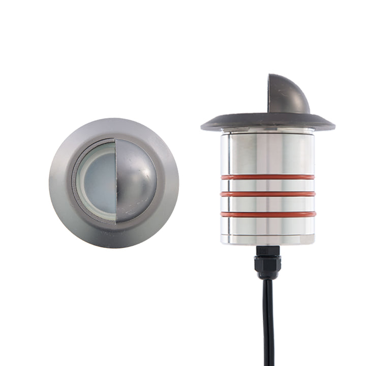 2" Inground Recessed Round Scoop
