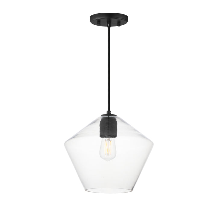 Geode Large Pendant Black