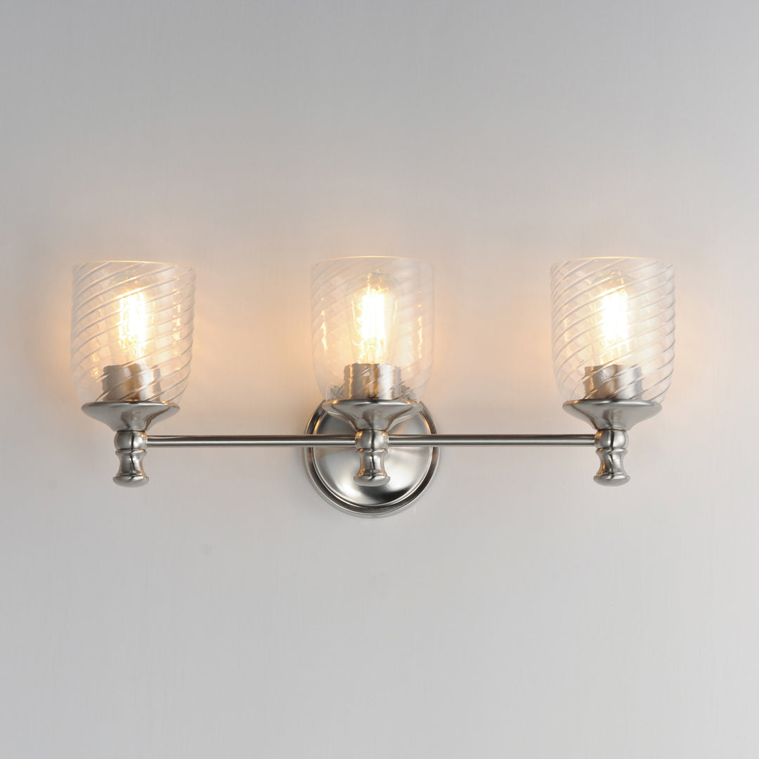Swirl Bath Vanity Satin Nickel alternate view