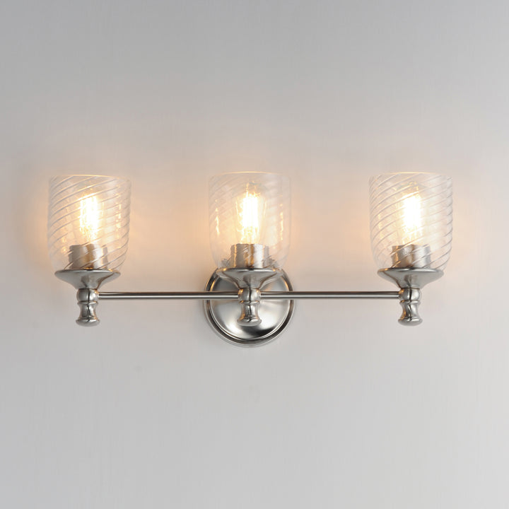 Swirl Bath Vanity Satin Nickel alternate view