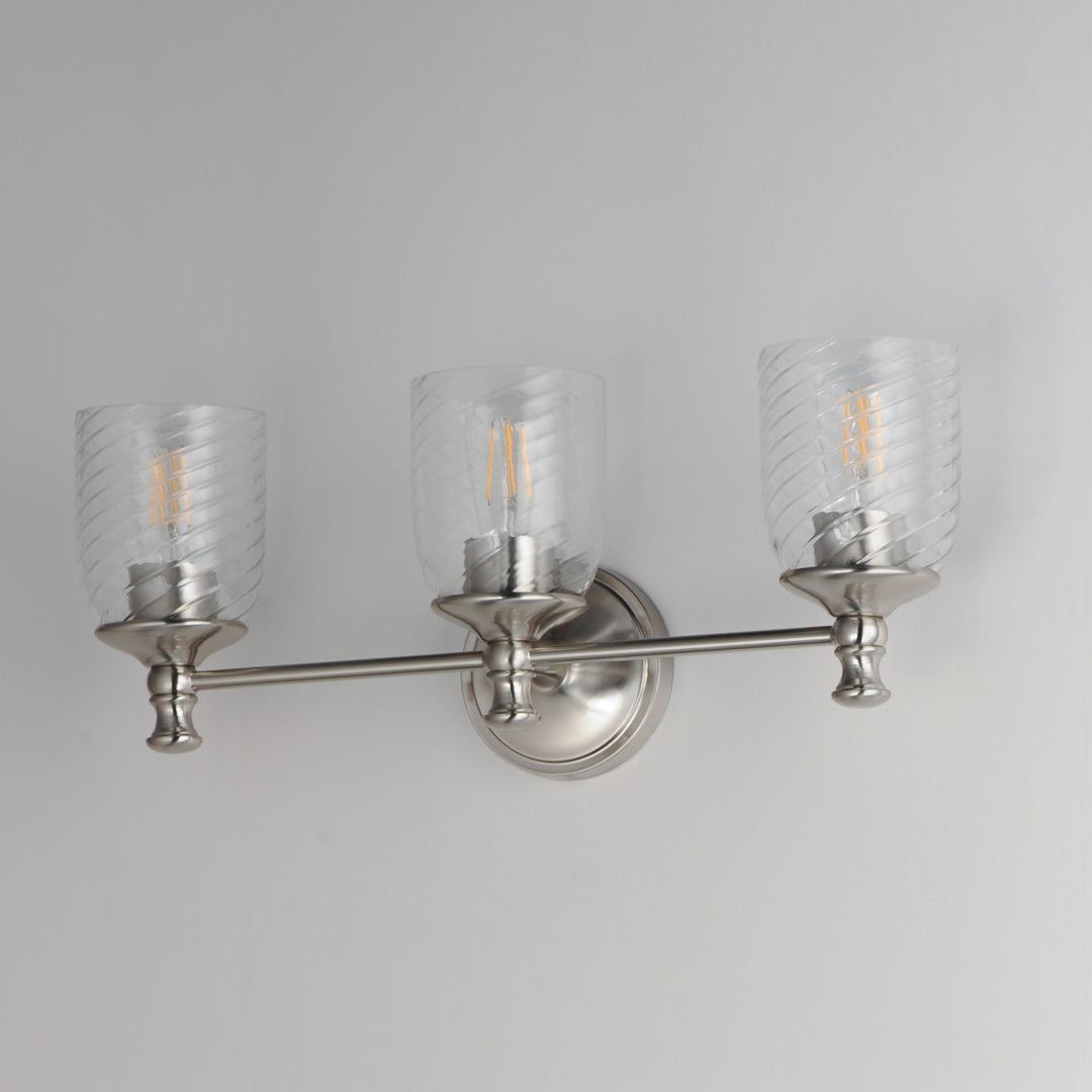 Swirl Bath Vanity Satin Nickel alternate view