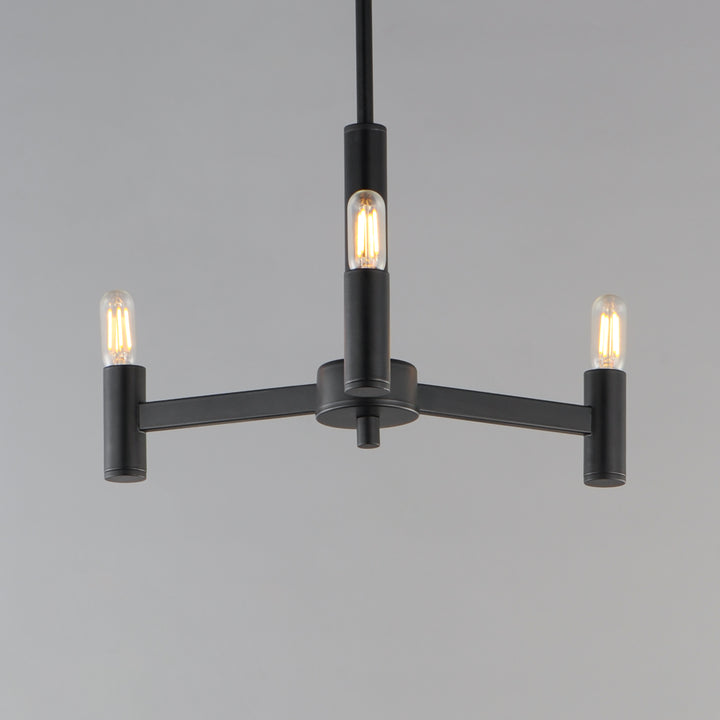 Emana Chandelier Black alternate view