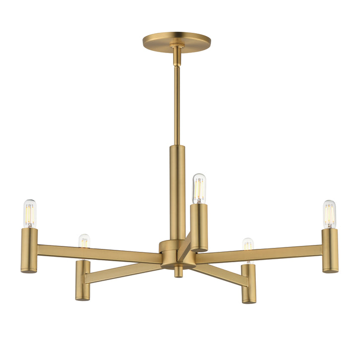 Emana Chandelier Natural Aged Brass