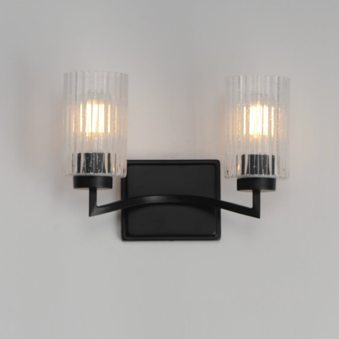 Rigata Wall Sconce Black alternate view