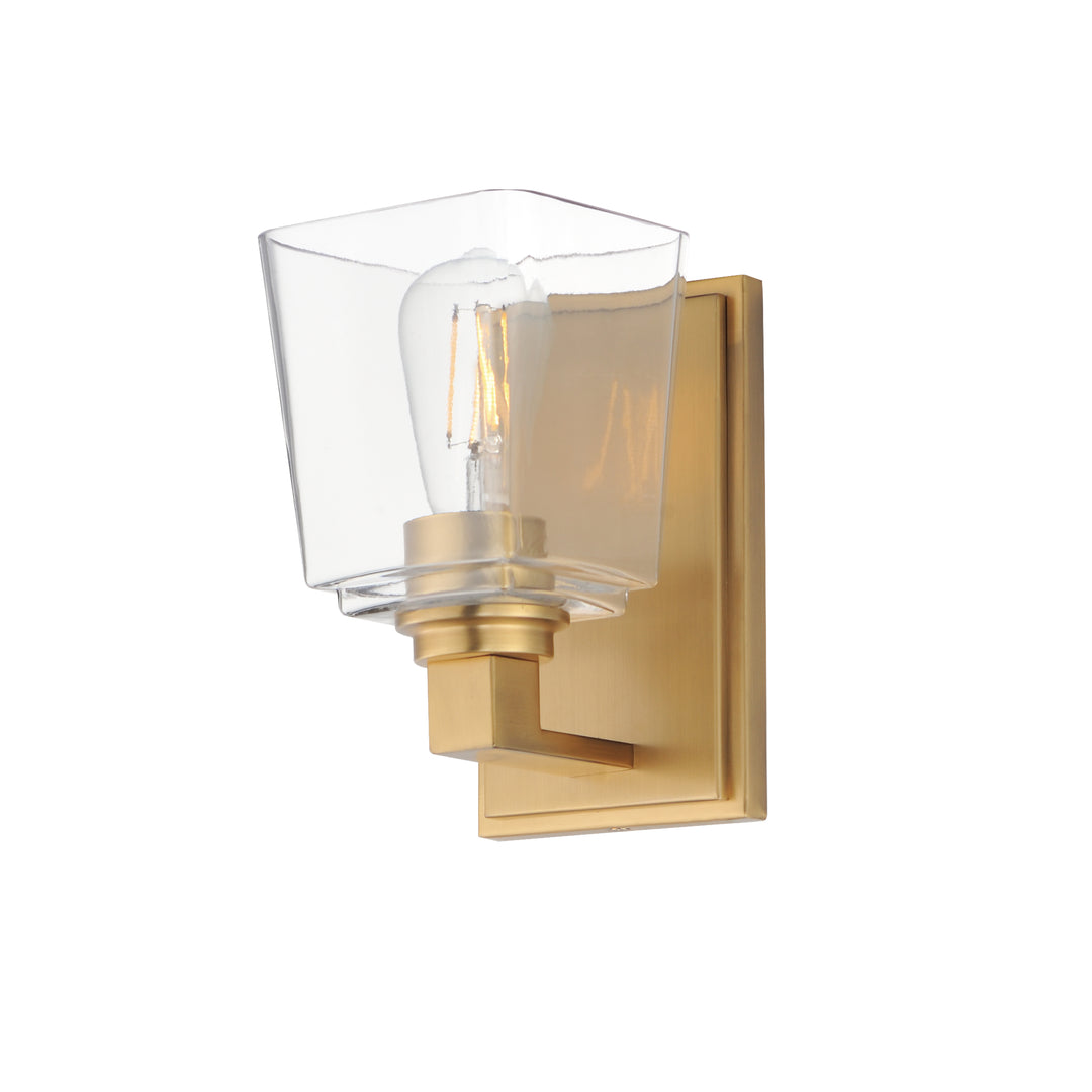 Cubos Wall Sconce Natural Aged Brass
