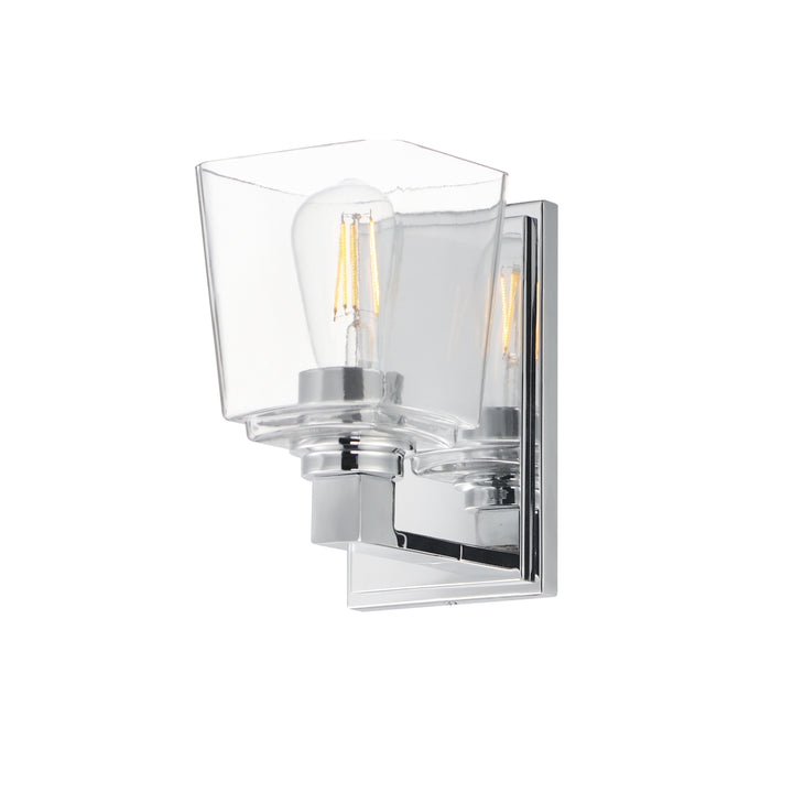 Cubos Wall Sconce Polished Chrome