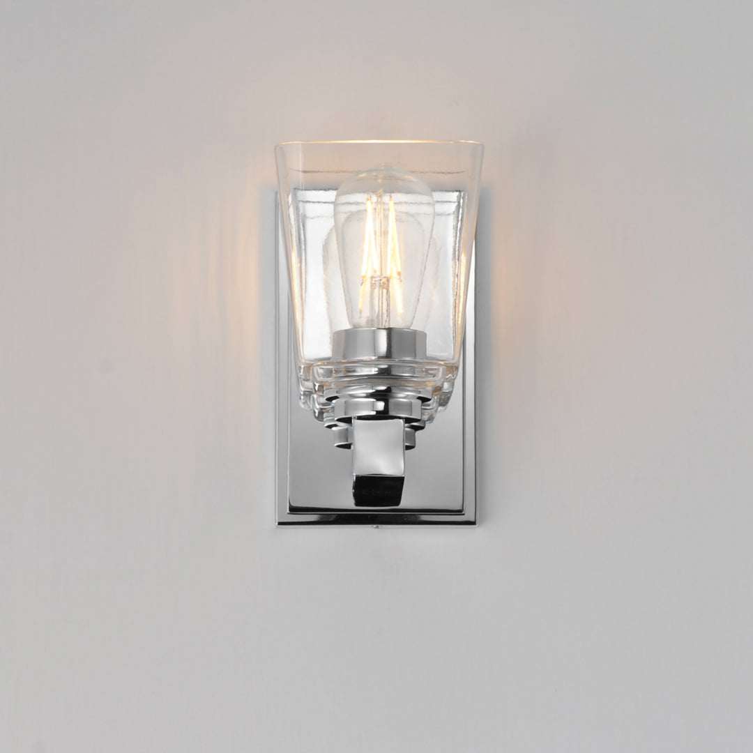 Cubos Wall Sconce Polished Chrome alternate view