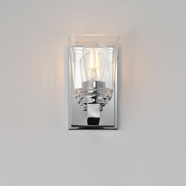 Cubos Wall Sconce Polished Chrome alternate view
