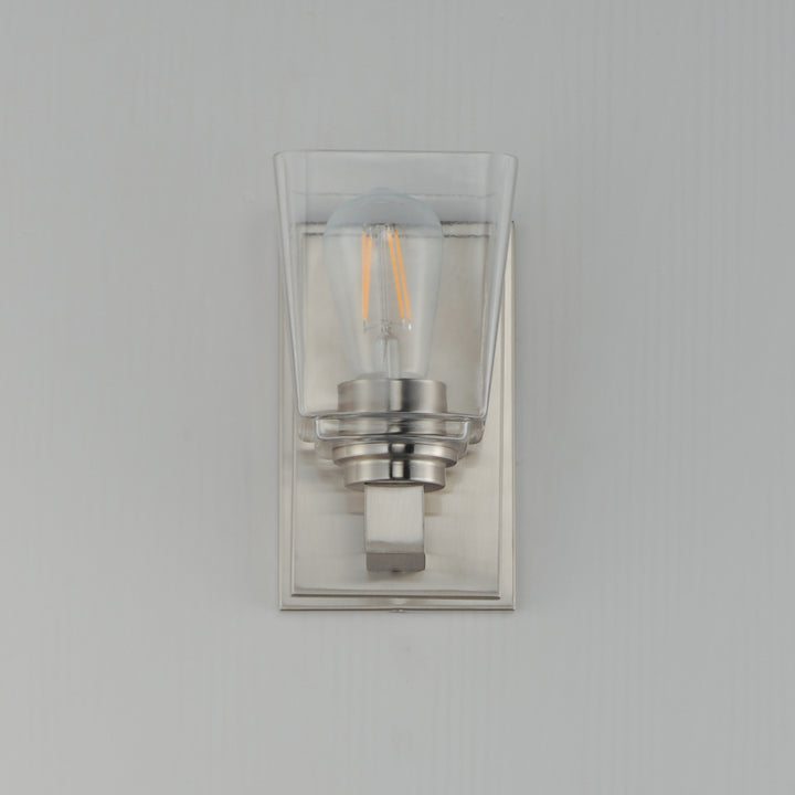 Cubos Wall Sconce Satin Nickel alternate view