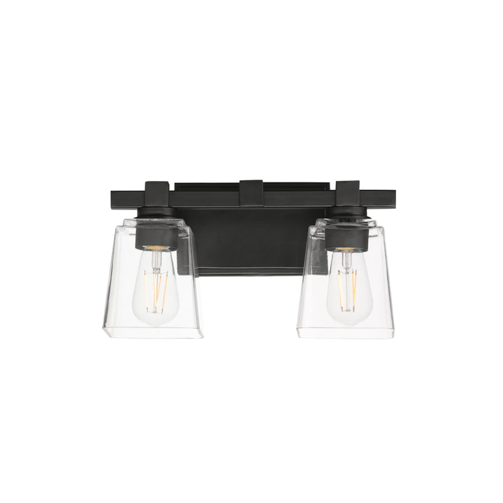 Cubos Wall Sconce Black
