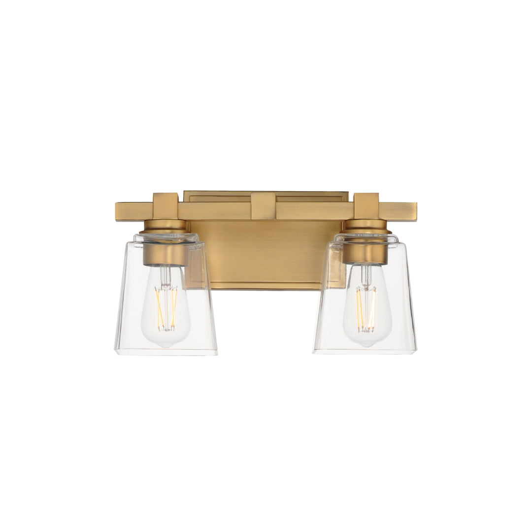 Cubos Wall Sconce Natural Aged Brass