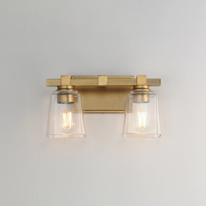 Cubos Wall Sconce Natural Aged Brass alternate view