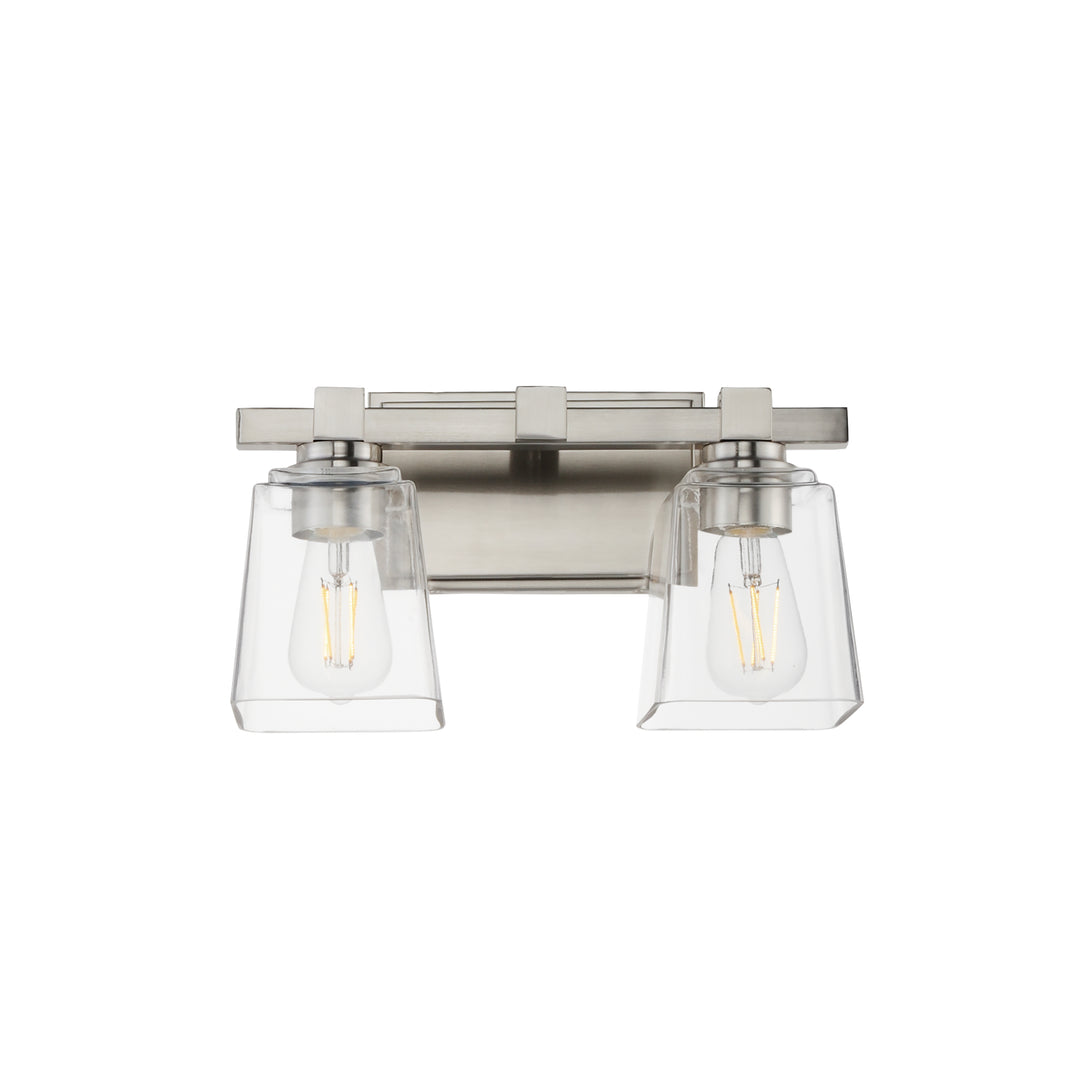 Cubos Wall Sconce Satin Nickel