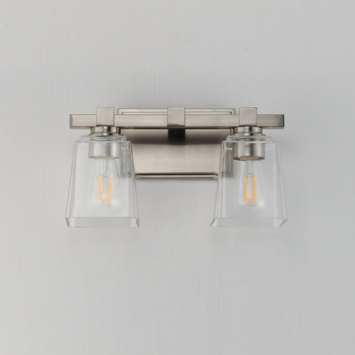 Cubos Wall Sconce Satin Nickel alternate view