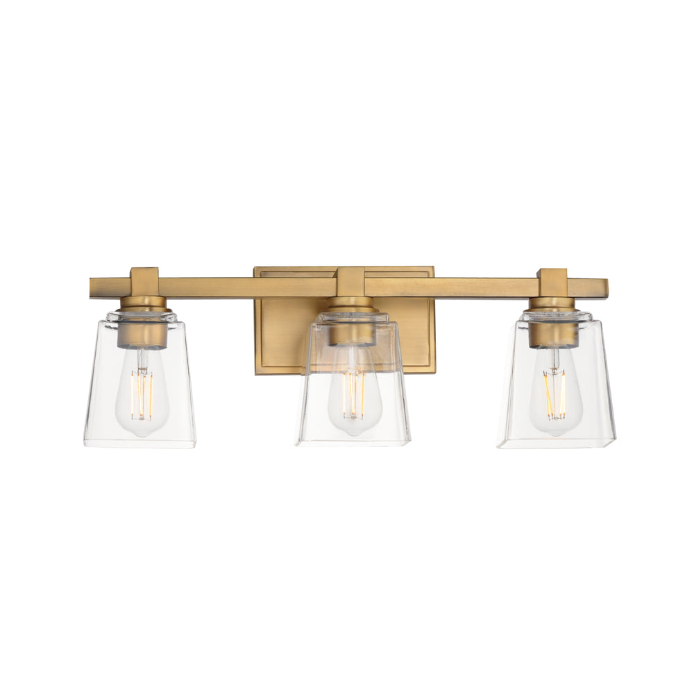 Cubos Bath Vanity Natural Aged Brass